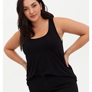 TORRID black super soft tank size 5